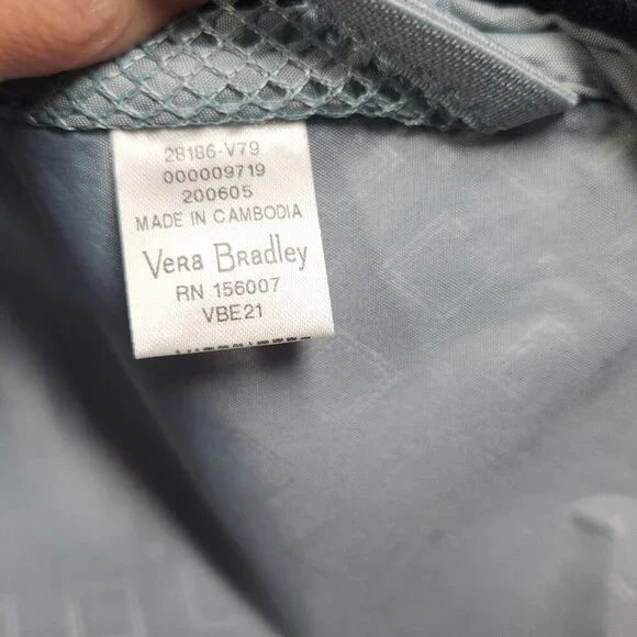 Vera Bradley Lighten Up Wipes Pouch Floral Swirl - Picture 5 of 5